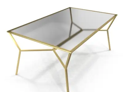 Coffee Table Free 3D model 15