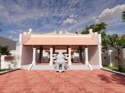 Sacred Ritual  -  Mieu Thon Free 3D model