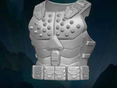 Headhunter Stormtrooper GI Joe Fan Art 3D For Action Figures 3D print model