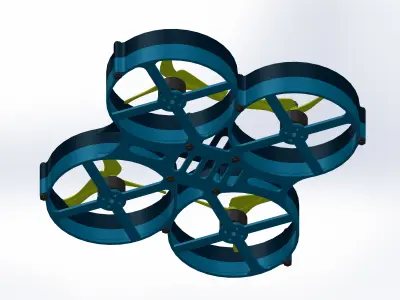 3 INCH DRONE 3D PRINT 3D print model