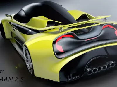 MC-LEREN FAZER CONCEPT 2017 FURQAAN Z S Free 3D model