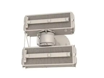 Mk 29 Missile Launching System 3D model