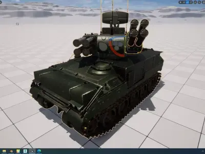 M-113 ADATS 3D model