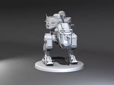 Tank diesel punk 3D print model