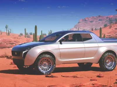 Pickup Concept 2015 Free 3D model