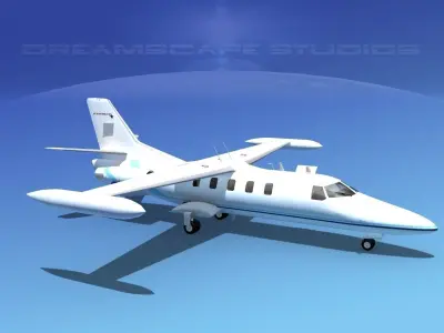Dreamscape AT-48 Jet Executive V09 3D model