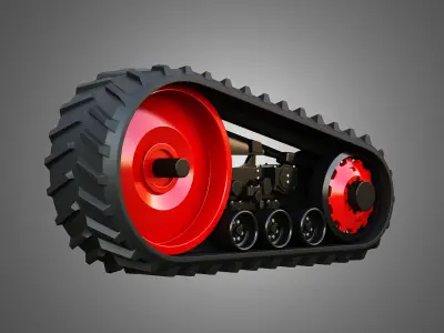 Crawlers - MT900 Tractor 3D model
