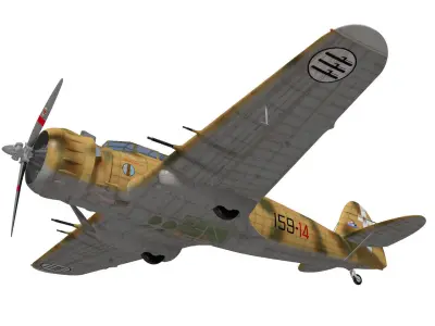 breda ba65 A80 3D model