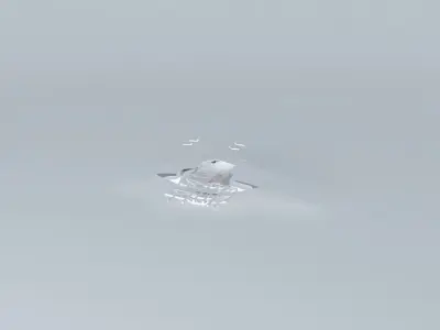 Concept Space Jet Free 3D model