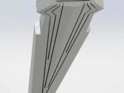 Loki dagger 3D print model