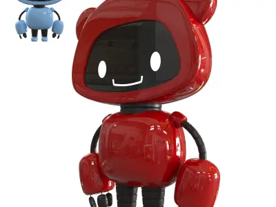 Robot Bear 3D model