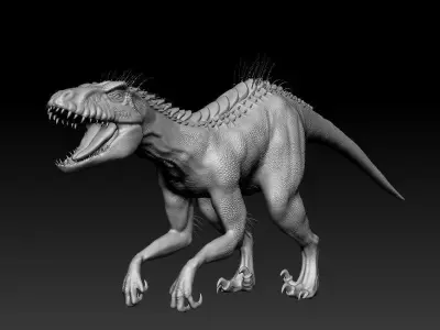Indoraptor t - rex 3D model