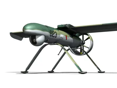 Pchela-1T Drone - Russian UAV 3D model