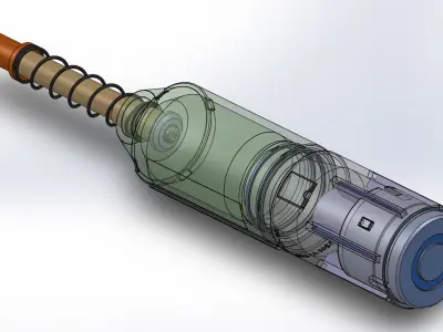 DM-1244  German Submunition Avia Bomb Anti Tank 3D model