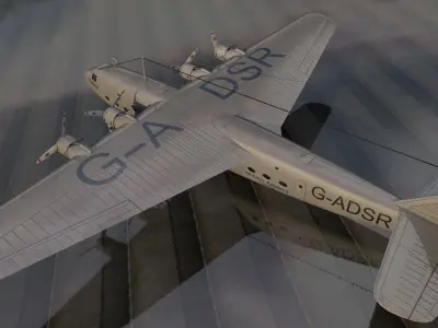 Armstrong Whitworth AW-27 Ensign 3D model