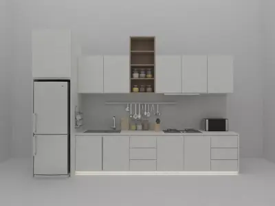 kitchen cabinet Free 3D model shop