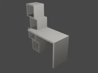 Working table Free 3D model