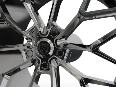 ASANTI MOGUL 5 WHEEL 3D MODEL 3D model