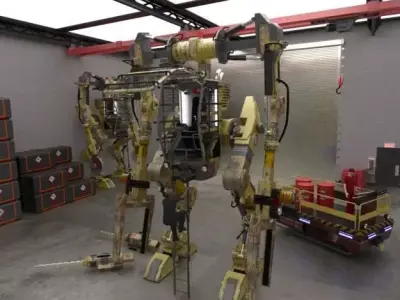 Utility Mech 0001 3D model