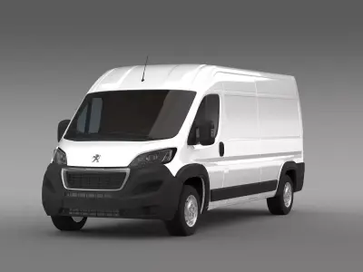 Peugeot Manager Furgon L3H2 2017 3D model