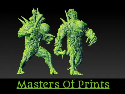Monstrosities of the Tomb vol3  2 models 3D print model 3D print model