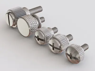 Nuts Bolts and Screws vol 03 3D model