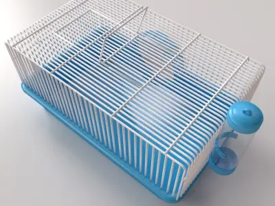 Hamster Cage 3D model