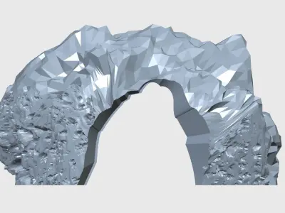 Aquarium-Ornaments fourth cave Free 3D print model