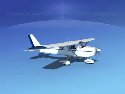 Cessna 152 Commuter V04 3D model