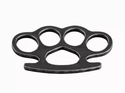 Knuckles 05 Low-poly 3D model