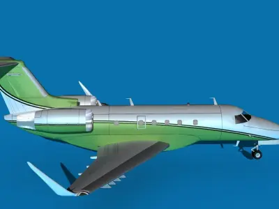 Embraer Praetor 500 V10 3D model