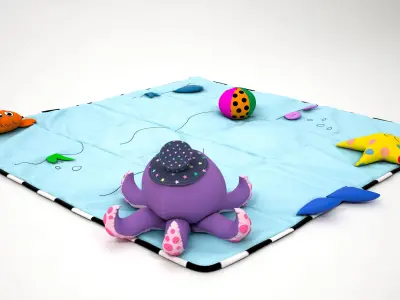 Play mat 3D model
