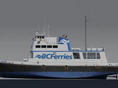 BC Ferries 3D model