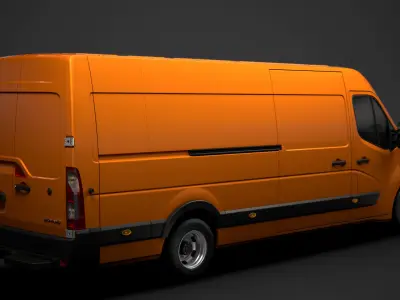 Opel Movano L4H2 Van 2020 3D model
