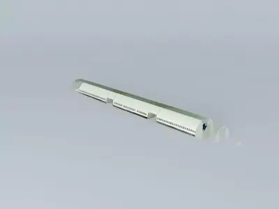 Boeing Sonic Cruiser Mega Detailed Interior Free 3D model