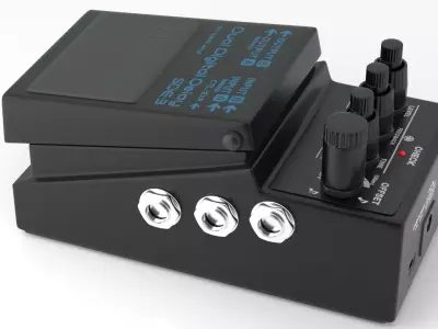 BOSS - effects pedals SDE-3 3D model