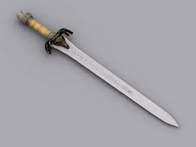 CONAN SWORD Free 3D model