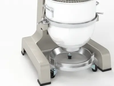 Globe SP60 Planetary Floor Mixer 3D model