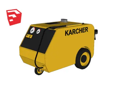 KARCHER air compressor 3D model