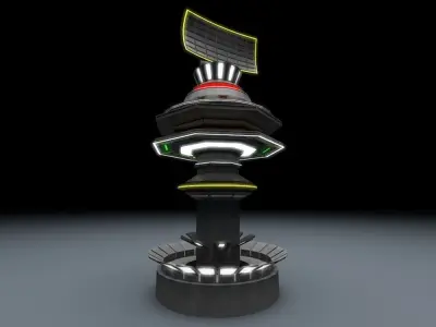 The Sentinel Package 3D model