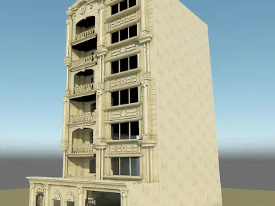 classical building 3D model
