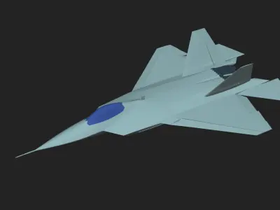 yf-22 3D print model