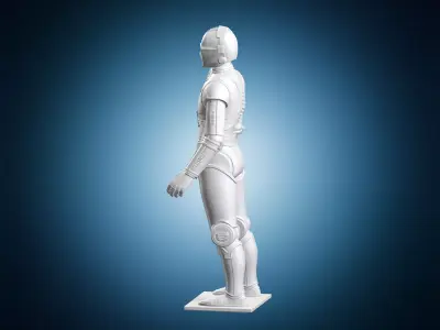 Star Wars C3PO Protocol Droid Model 3D print model