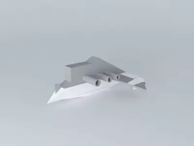 sub-jet ship Free 3D model