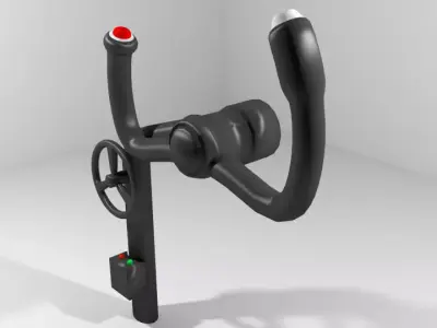 Steering - Aircraft 3D model