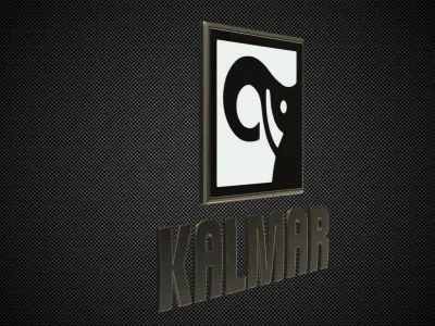 kalmar logo 3D model