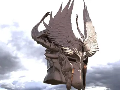 Angel helmet Elite 3D model