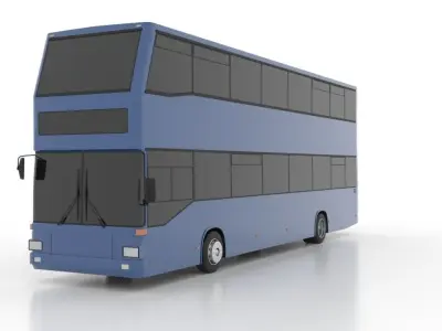 MAN 592 SD202 electric Low Low-poly 3D model