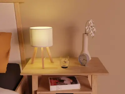 Table Lamp IKEA STORSEGEL 3D model