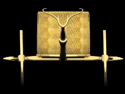 King Tut Chariot  3D model